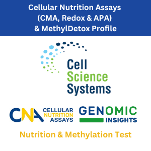 Walk-in-lab Lab Test: Cellular Nutrition Assays (CMA, Redox & APA) & MethylDetox Profile - ALCAT Test Kit